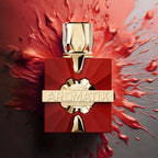 Refect Beauty French Avenue Aromatix X Carnal Desire extrait de parfum bottle with red square glass and gold accents.