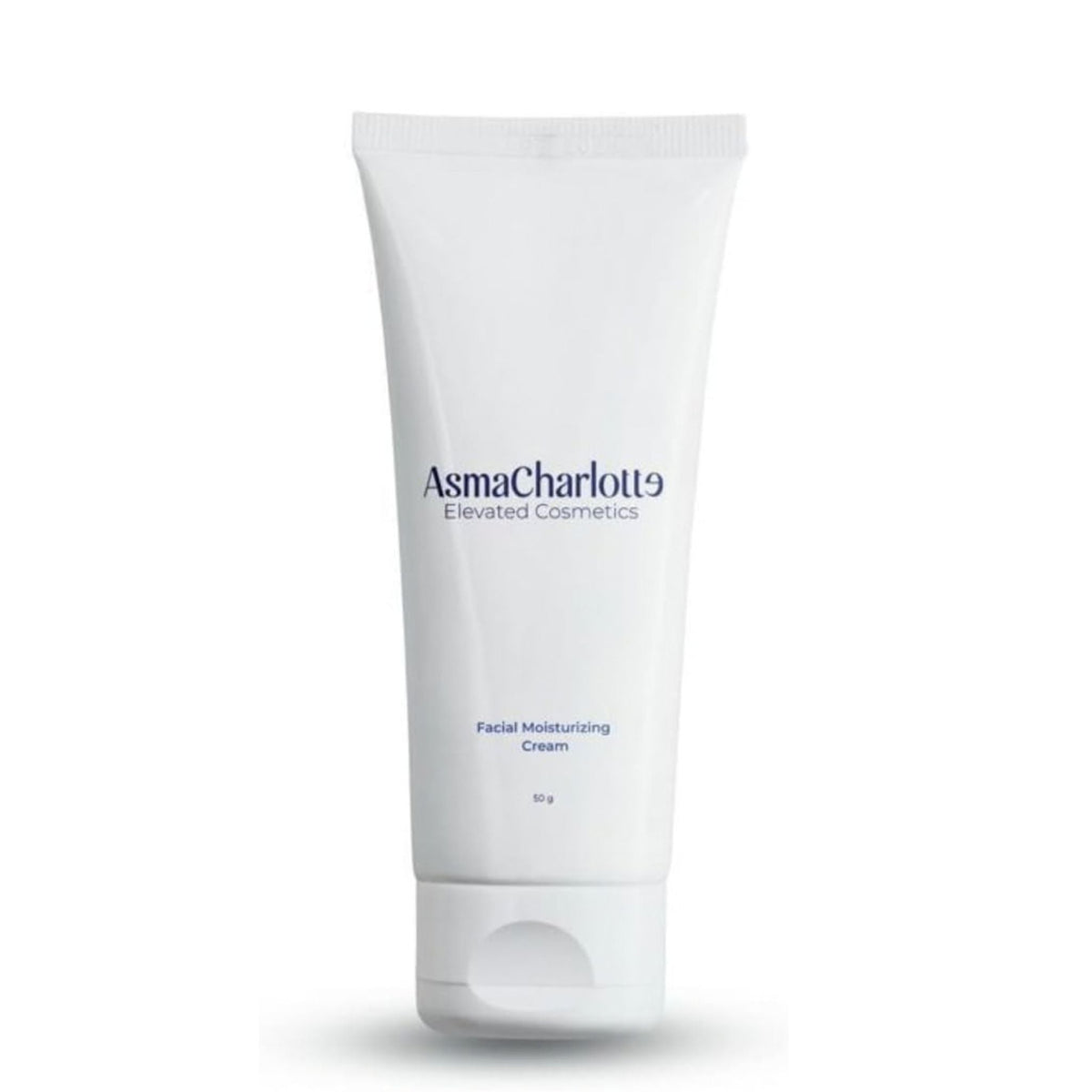 Refect Beauty AsmaCharlotte facial moisturizer cream in a white 50g squeeze tube for daily skin hydration.