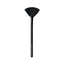Refect Beauty Astra professional black fan-shaped makeup brush with soft synthetic bristles for powder application