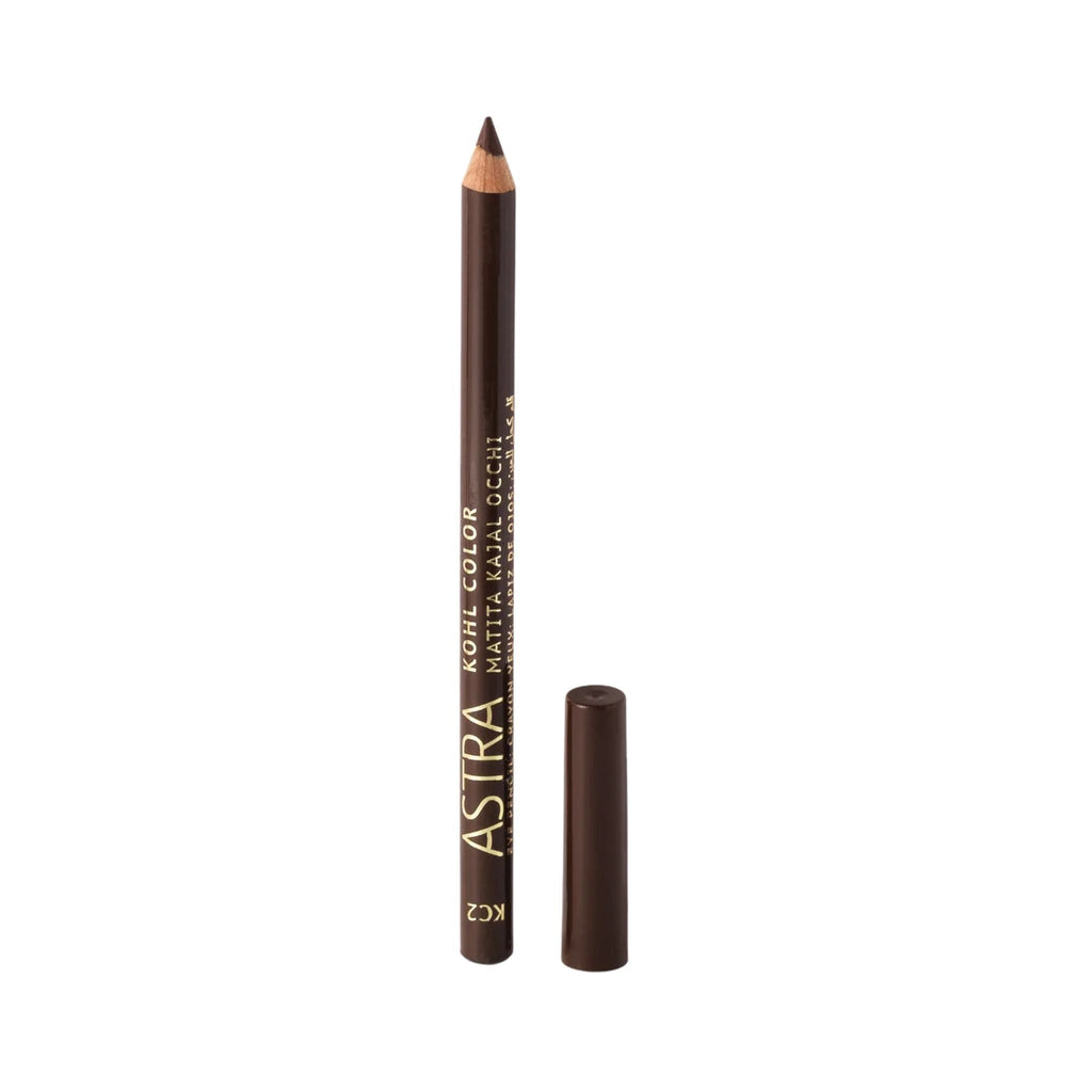 Refect Beauty Astra Kohl Color brown kajal eye pencil with matching cap for inner and outer eye application 02