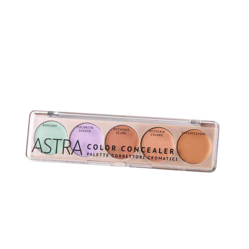 Refect Beauty Astra Color Concealer palette with five matte correcting shades for blemishes and dark circles