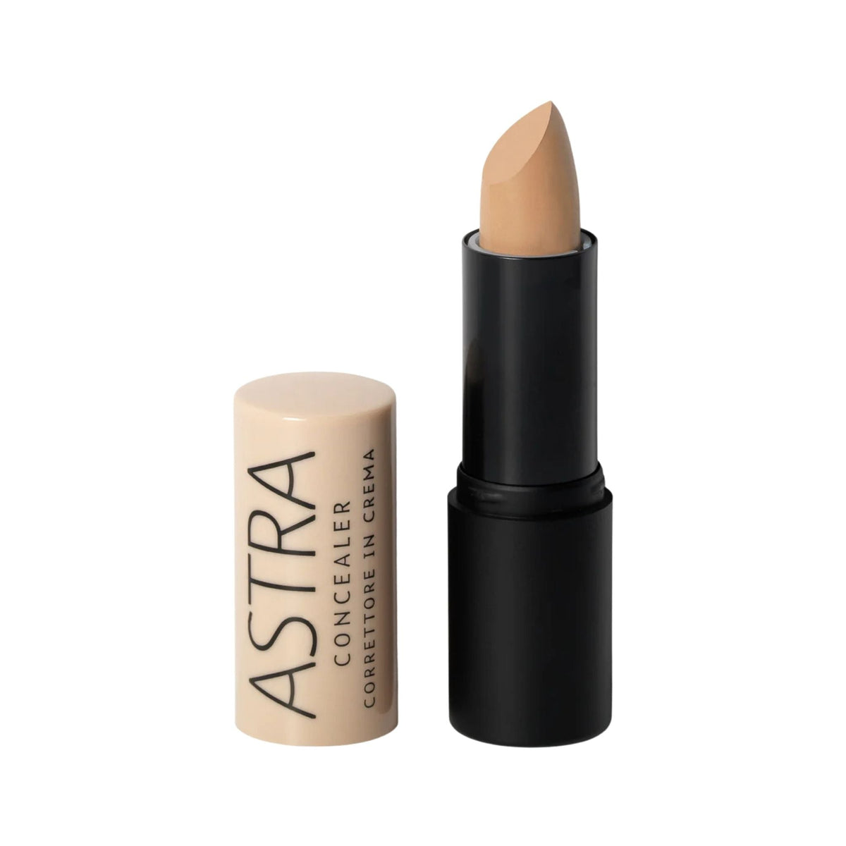 Refect Beauty Astra cream concealer stick in a beige shade with a black base and matching cap for natural coverage 04