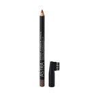Refect Beauty Astra Expert Eyebrow Pencil in brown with a built-in grooming brush cap for precise brow definition. Brown