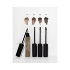Refect Beauty Astra Geisha Brows tinted fixing mascara in four shades with spoolie applicators and color swatches
