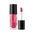 Refect Beauty Astra Hypnotize liquid lipstick in a vibrant pink shade with a doe-foot applicator and frosted tube.