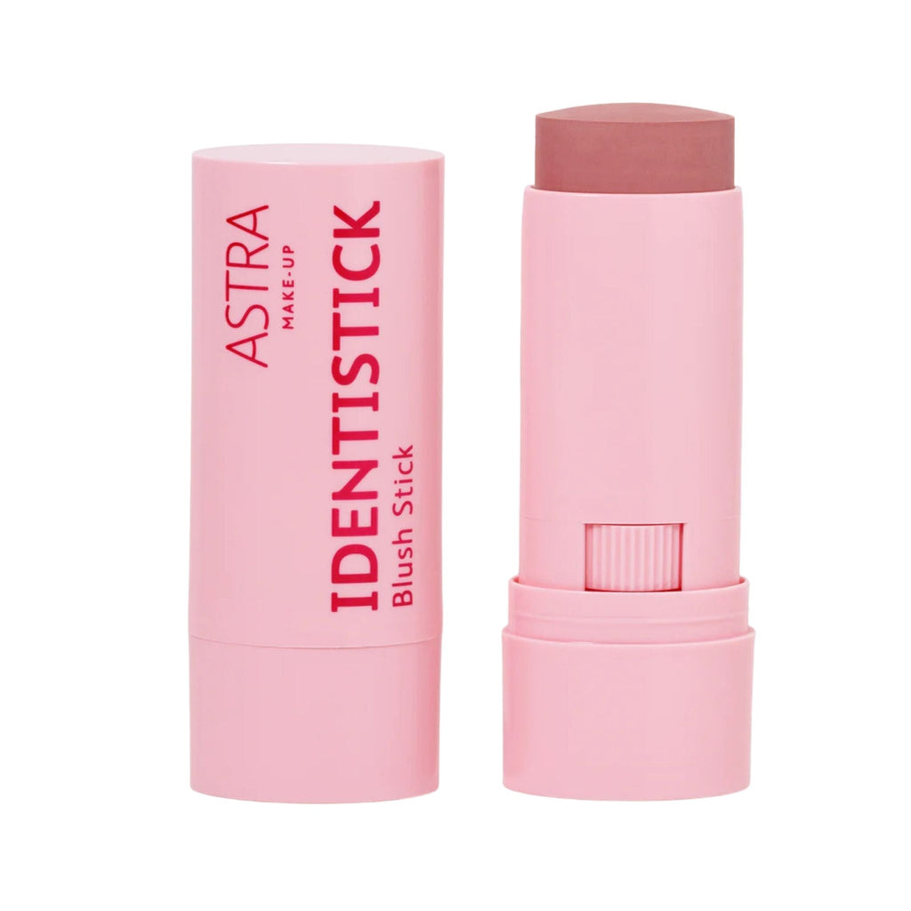 Refect Beauty Astra Identistick blush stick in a soft pink twist-up tube with a creamy matte finish 02