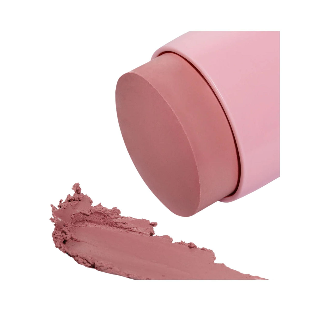 Refect Beauty Astra Identistick blush stick in a dusty rose shade with a creamy, blendable texture swatch.