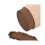 Refect Beauty Astra Identistick contour stick in a dark brown shade with a creamy, blendable texture swatch.
