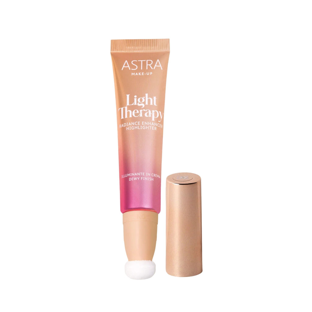 Refect Beauty Astra Light Therapy liquid highlighter in a gradient tube with a built-in sponge applicator 02