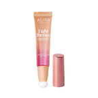 Refect Beauty Astra Light Therapy liquid highlighter in a pink and orange gradient tube with a sponge applicator 05