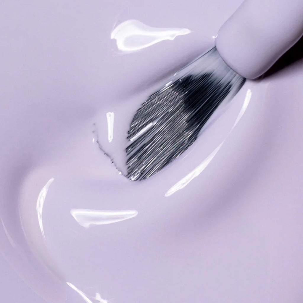 Refect Beauty Astra Lasting Gel Effect nail polish in a soft pastel lavender shade with a glossy gel-like finish.