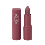 Refect Beauty Astra Lip Creamynal lipstick in a mauve nude shade with a luminous finish and sleek packaging 05
