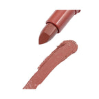 Refect Beauty Astra Lip Creamynal lipstick in a medium biscuit nude shade with a creamy, luminous finish and swatch.
