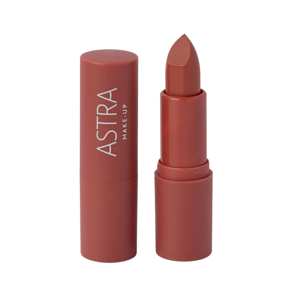 Refect Beauty Astra Lip Creamynal lipstick in a medium biscuit nude shade with a luminous and creamy finish 06