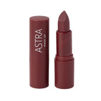 Refect Beauty Astra Lip Creamynal lipstick in a deep wine shade with a luminous finish and sleek cylindrical tube 07