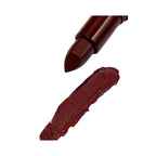 Refect Beauty Astra Lip Creamynal lipstick in an intense wine shade with a creamy swatch on a white background