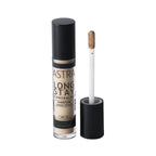 Refect Beauty Astra Long Stay high-coverage concealer with SPF 15 and applicator wand in a clear tube 02N