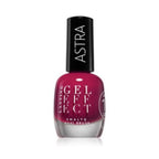 Refect Beauty Astra Lasting Gel Effect nail polish in a vibrant magenta shade with a high-shine gel finish.