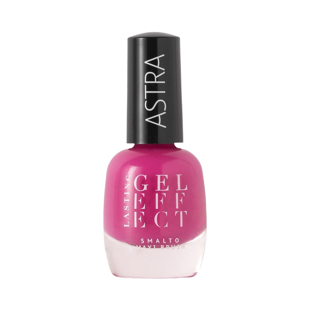 Refect Beauty Astra Lasting Gel Effect nail polish in a vibrant fuchsia pink with a glossy finish