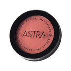 Refect Beauty Astra Blush Expert matte powder blush in a soft pink shade with a velvety finish in a round compact 06