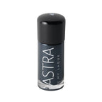 Refect Beauty Astra My Laque nail polish in a deep charcoal grey shade with a high-shine glossy finish 45