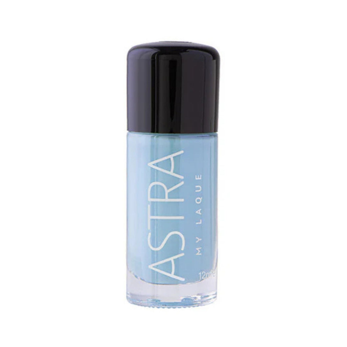 Refect Beauty Astra My Laque nail polish in a vibrant light blue shade with a glossy finish in a glass bottle 71