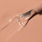 Refect Beauty Astra My Laque nail polish in a creamy nude shade with a glossy finish and applicator brush stroke