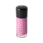Refect Beauty Astra My Laque nail polish in a vibrant pink shade with a glossy finish and black cap 76