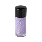 Refect Beauty Astra My Laque nail polish in a vibrant light purple shade with a glossy finish and black cap. 75