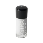 Refect Beauty Astra My Laque nail polish in a crisp white shade with a glossy finish and black cap 01