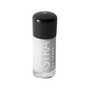Refect Beauty Astra My Laque nail polish in a crisp white shade with a glossy finish and black cap 01