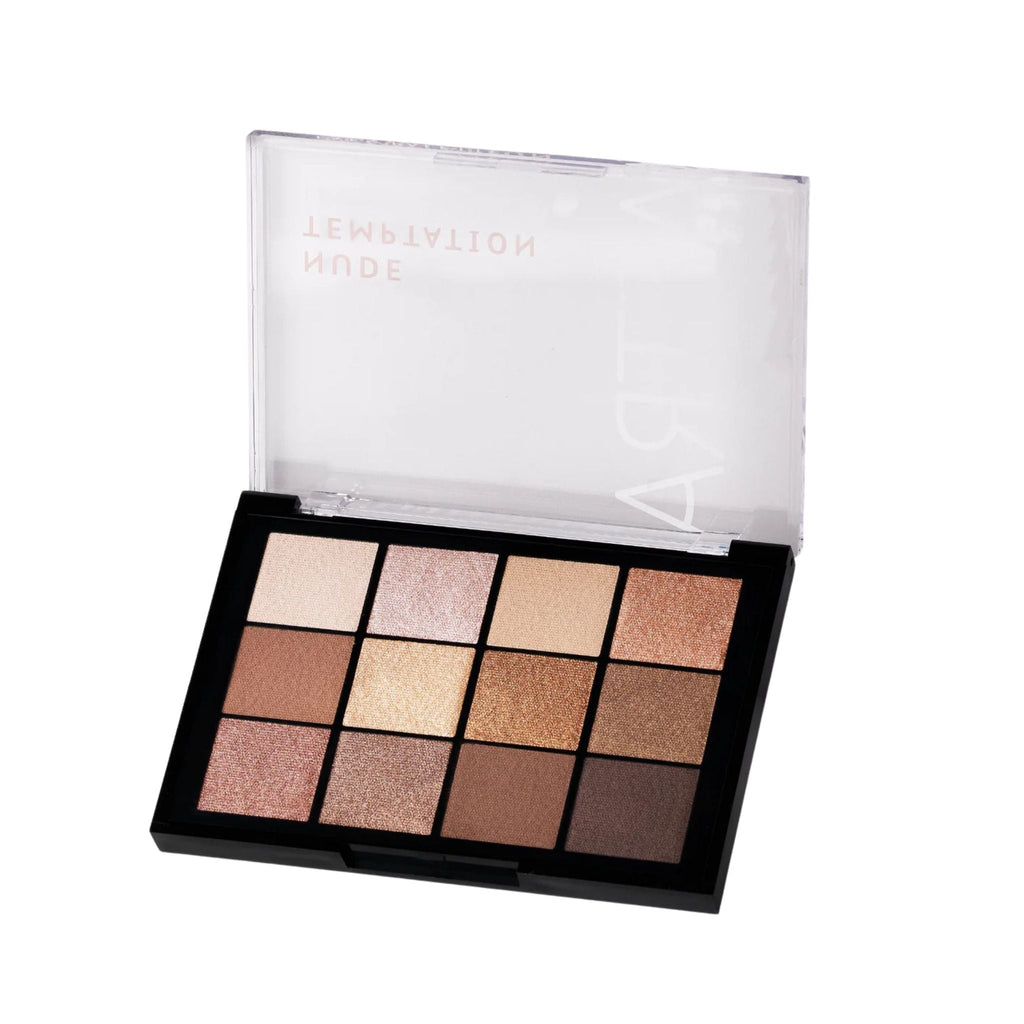 Refect Beauty Astra Nude Temptation 12-shade eyeshadow palette with matte and metallic neutral tones