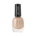 Refect Beauty Astra Lasting Gel Effect nail polish in a glossy nude beige shade with a high-shine finish.
