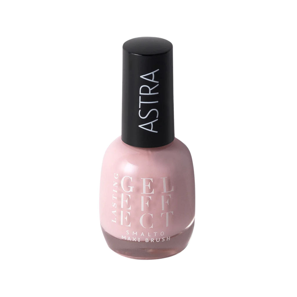 Refect Beauty Astra Lasting Gel Effect nail polish in a soft pink shade with a glossy gel-like finish.
