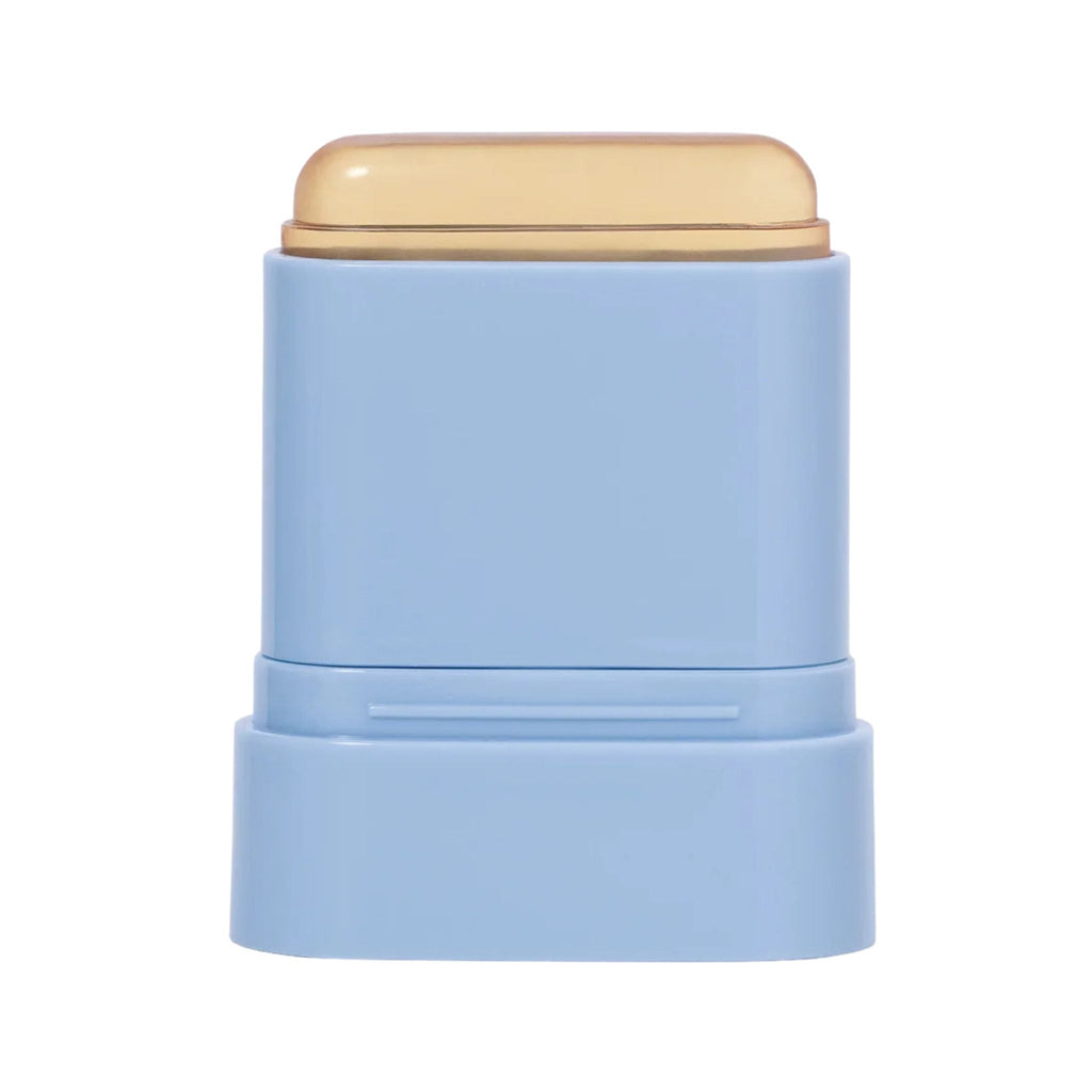 Refect Beauty Astra SPF50 Stick Solare Viso sunscreen in a compact light blue twist-up tube with a transparent cap.