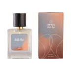 Refect Beauty Aura Belle Rose Eau de Parfum bottle and matching box with a soft gradient design