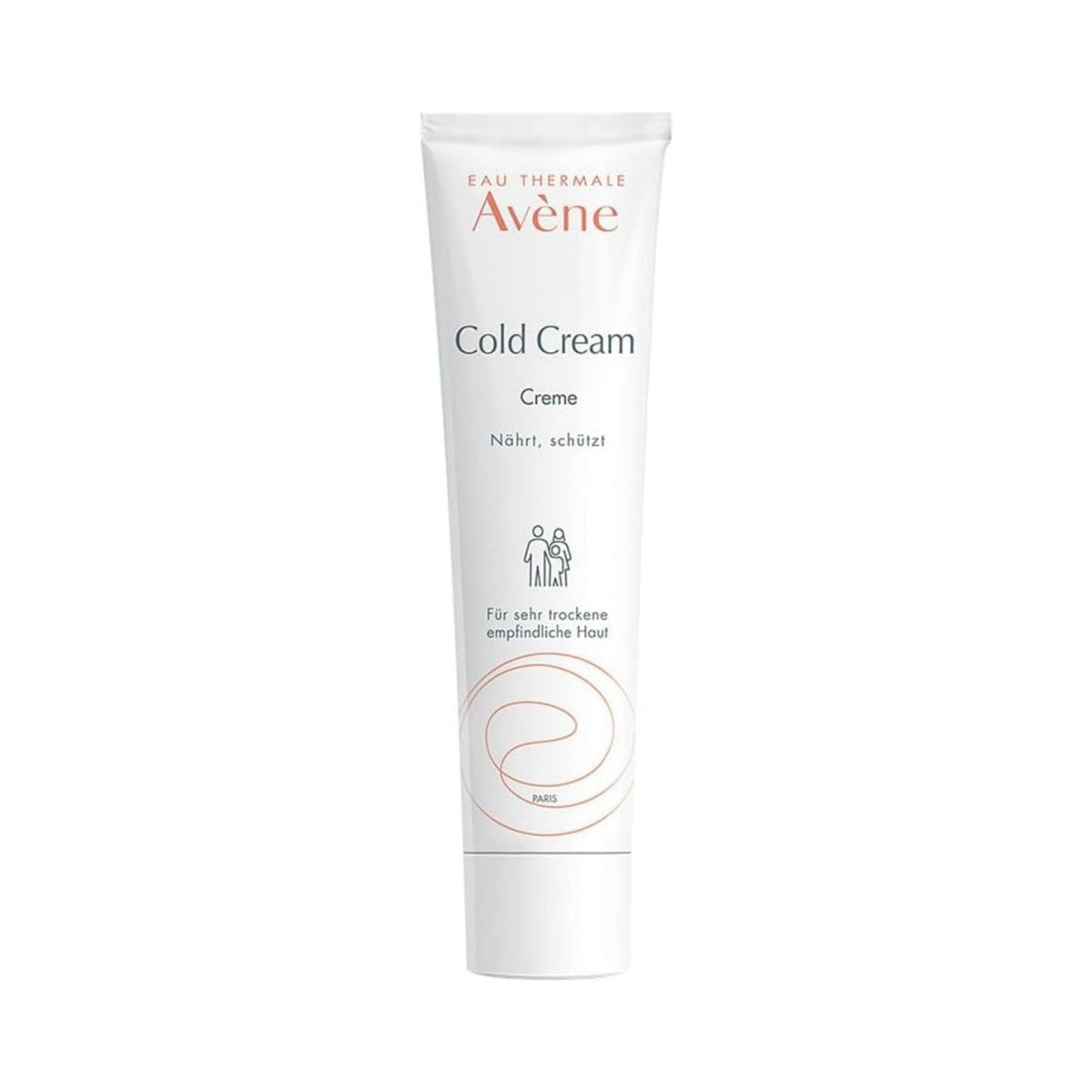 Refect Beauty Avene Cold Cream moisturizing tube for dry and sensitive skin with thermal spring water