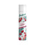 Refect Beauty Batiste Fruity & Cheeky Cherry dry shampoo spray can with red cherry illustrations on a white background.