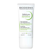 Refect Beauty Bioderma Sebium Sensitive soothing anti-blemish care cream in a 30ml white squeeze tube.