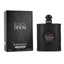 Refect Beauty Yves Saint Laurent Black Opium Le Parfum bottle and box featuring a black glittery design
