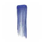 Refect Beauty Maybelline Sky High Blue Mist mascara swatch showing a vibrant blue pigment texture