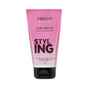 Refect Beauty Bobana Aloe Vera Oil shaping hair gel in a pink 150ml squeeze tube for shiny defined curls