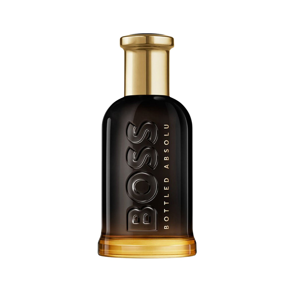 Refect Beauty Boss Bottled Absolu Parfum Intense in a dark amber glass bottle with a metallic gold cap.