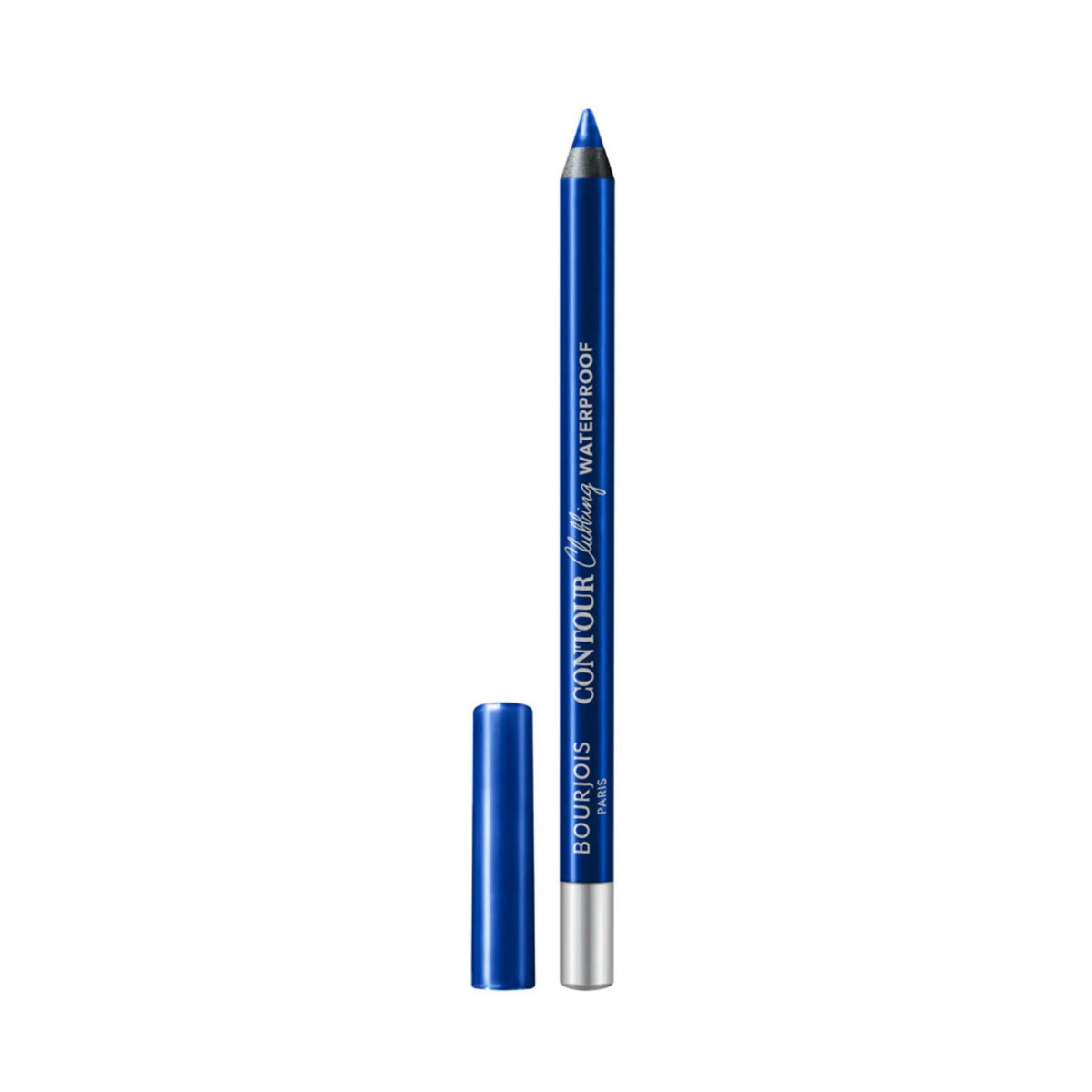 Refect Beauty Bourjois Contour Clubbing waterproof blue eyeliner pencil with cap removed