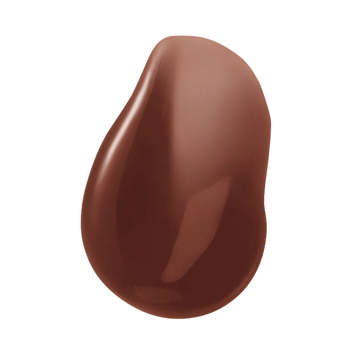 Refect Beauty Bourjois Healthy Mix SOS Lip Oil swatch in a rich brown shade with a glossy, nourishing finish