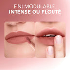 Refect Beauty Bourjois Rouge à Lèvres Cloud Crème lipstick showing application and a soft velvety blurred finish