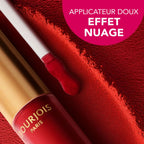 Refect Beauty Bourjois Rouge à Lèvres Cloud Crème lipstick with soft applicator and rich red velvety texture