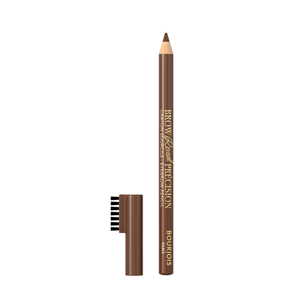 Refect Beauty Bourjois Brow Reveal Precision eyebrow pencil in brown with a detachable grooming brush cap