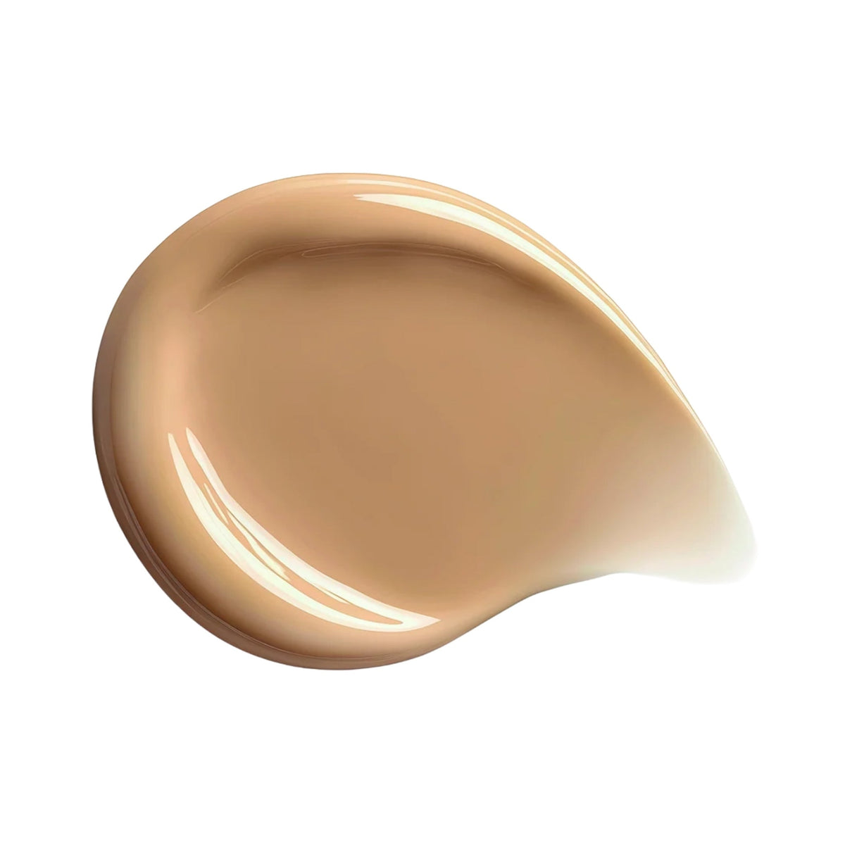 Refect Beauty Bourjois Healthy Mix foundation swatch showing a smooth, radiant, medium-beige liquid texture