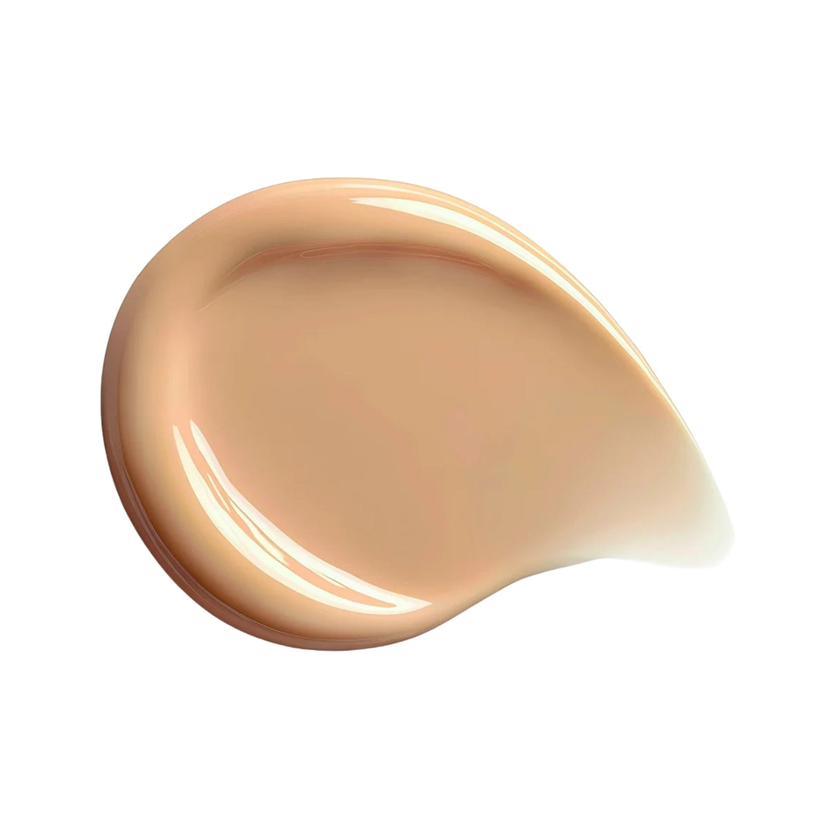 Refect Beauty Bourjois Healthy Mix Foundation swatch showing a smooth, creamy, light beige liquid texture